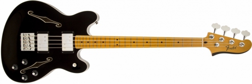 Fender Starcaster Bass, Maple Fingerboard, Black