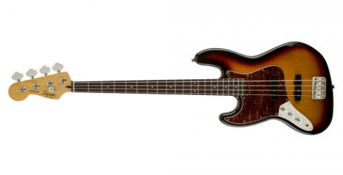 Fender Vintage Modified Jazz Bass Left-Handed, Laurel Fingerboard, 3-Color Sunburst