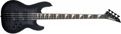 Jackson Js Series Concert Bass Js3q, Rosewood Fingerboard, Transparent Black Burst