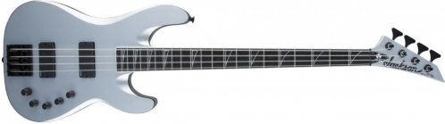 Jackson Usa Signature David Ellefson Concert Bass Cb Iv, Ebony Fingerboard, Satin Silver