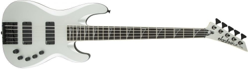 Jackson Usa Signature David Ellefson Concert Bass Cb V, Ebony Fingerboard, Satin Silver Jackson Usa Signature David Ellefson Concert Bass Cb V, Ebony Fingerboard, Satin Silver