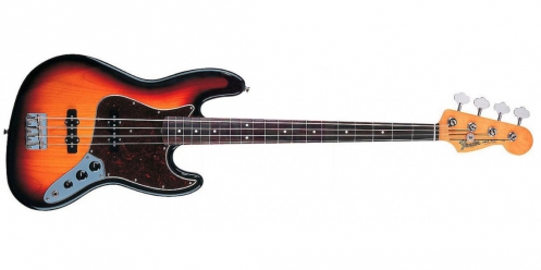 Fender ′60s Jazz Bass RW 3-Color Sunburst basov gitara