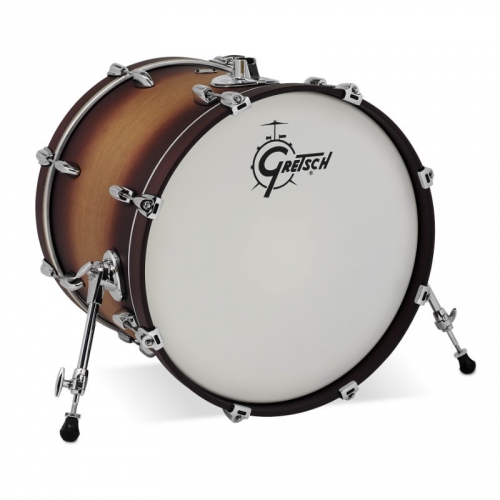 Gretsch Bass Drum NEW Renown Maple 2016 Satin Tobacco Burst