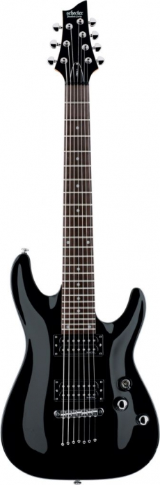 Schecter Omen 7 BK elektrick gitara
