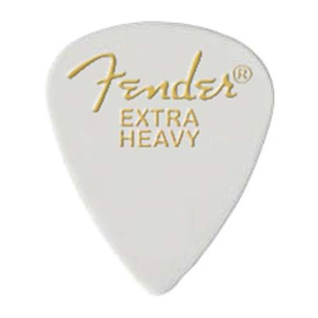 Fender 351 Shape x-heavy white gitarov trstko