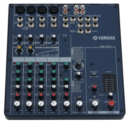 Yamaha MG 82 CX mikser z efektem