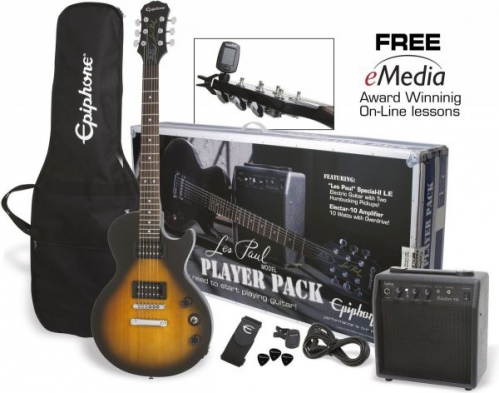 Epiphone Special II VS Player Pack elektrick gitara