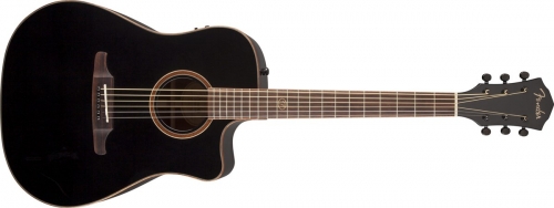 Fender F-1020sce Dreadnought Cutaway, Black