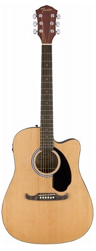 Fender FA-125CE Dreadnought Natural WN elektroakustick gitara