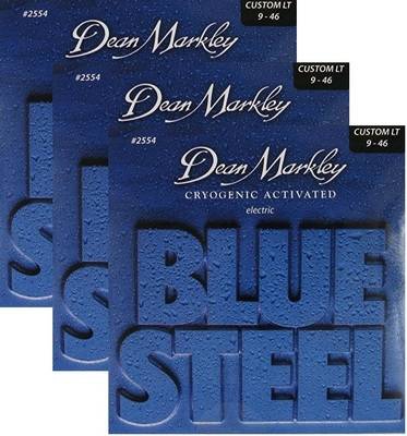 Dean Markley 2554-3PK Blue Steel CL na elektrick gitaru