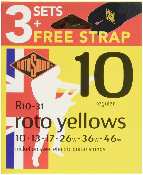 Rotosound R-10 Roto Yellows struny na elektrick� gitaru