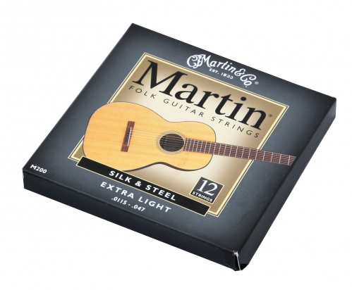 Martin M200 struny na akustick gitaru