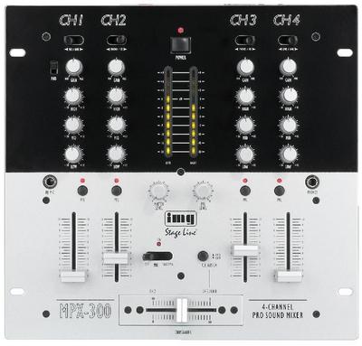 IMG Stage Line MPX-300/SW 4-channel DJ mixpult