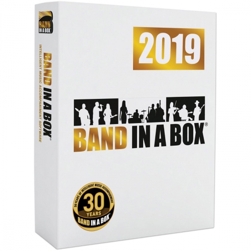 PG Music Band-in-a-Box MegaPAK 2019 dla Mac Upgrade z wersji 2018, wersja elektroniczna