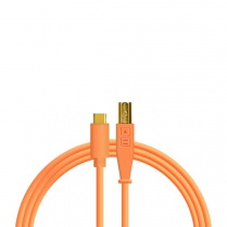 DJ TECHTOOLS Chroma Cable kabel USB-C (pomaraczowy)