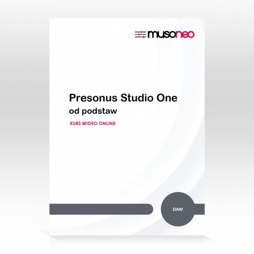 Musoneo Presonus Studio One od podstaw