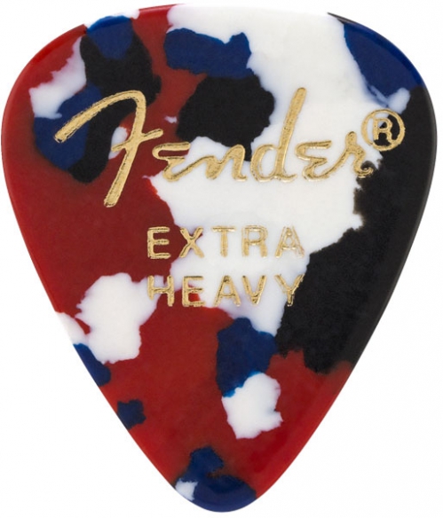 Fender 351 Shape Classic, Extra Heavy, Confetti