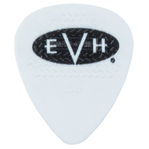 Evh Signature Picks, White/Black, .60 Mm