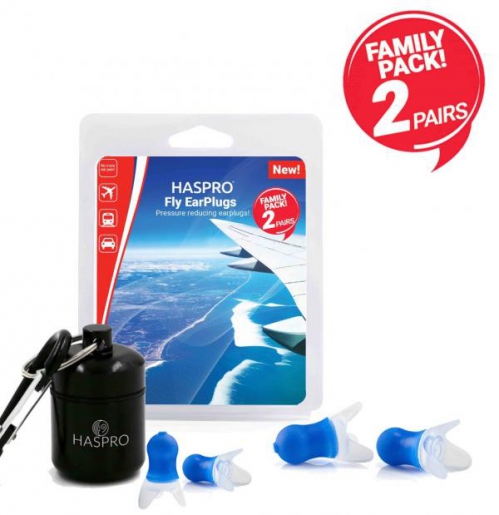 Haspro Fly Family Pack Universal zatyczki do uszu (para)