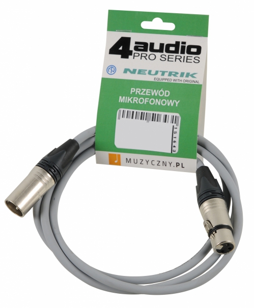 4Audio MIC PRO 1m Grey dr�t