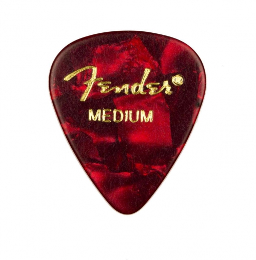 Fender Red Moto, 351 Shape, Medium