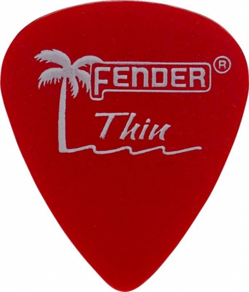 Fender Candy Apple Red, 351 Shape, Thin (