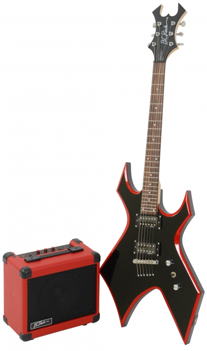 BC Rich Red Bevel Pack elektrick gitara