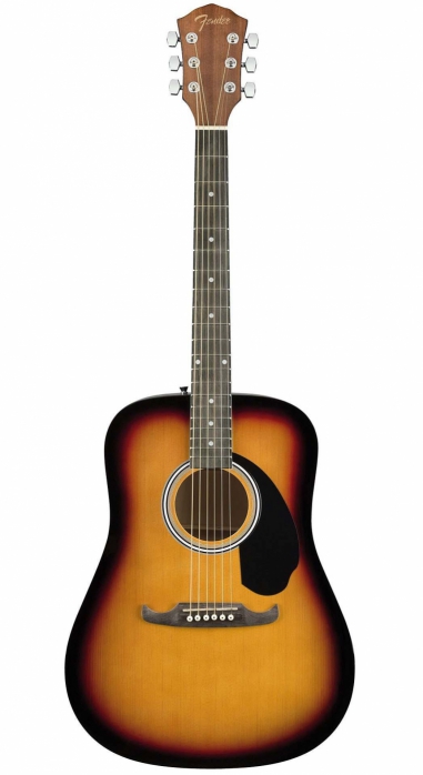 Fender Fa-125 Dreadnought Sb Wn