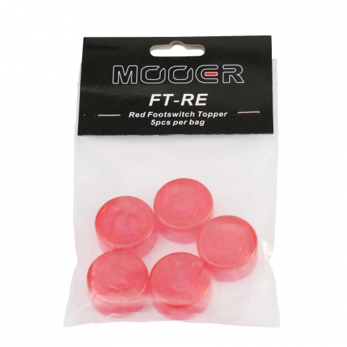 Mooer Candy Red Footswitch Topper