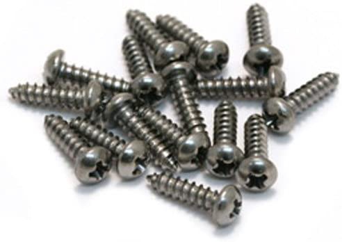 Fender American Standard/Deluxe Guitar String Tree Mounting Screws 3 X 3/8″ Philips