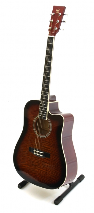 Morrison F4101 Sunburst Cutaway 4-band EQ