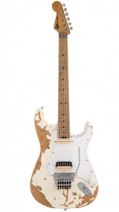 Charvel Henrik Danhage Limited Edition Signature Pro-Mod So-Cal Style 1, White Relic