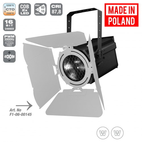 Flash Pro LED Fresnel Lantern ZOOM Mk2 250W CWWW