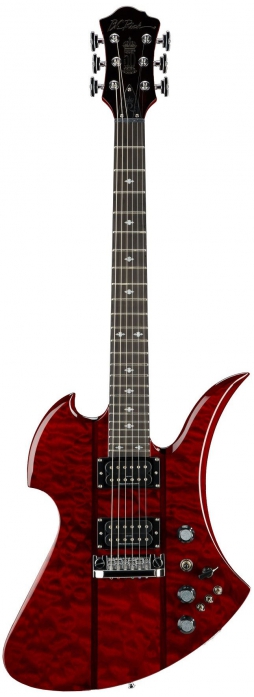 BC Rich Mockingbird Legacy STQ Hardtail Trans Red
