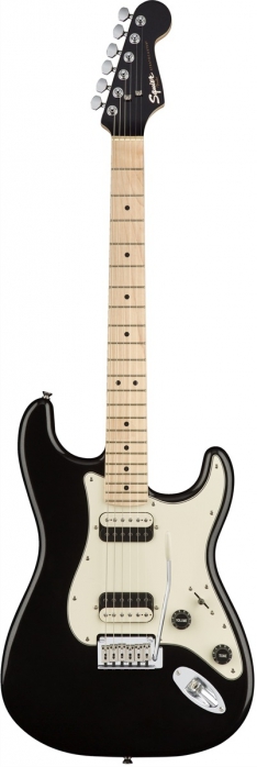 Fender Squier Contemporary Stratocaster HH MN Black Metallic