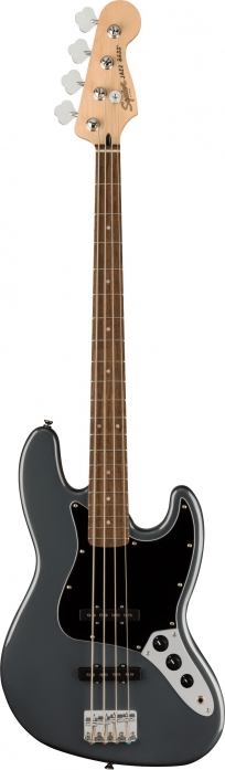 Fender Squier Affinity Series Jazz Bass LRL Charcoal Frost Metallic