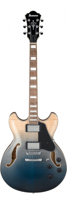 Ibanez AS 73FM TIF Transparent Indigo Fade