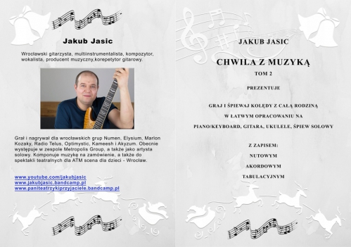 J. Jasic ″Chwila z muzyk Tom 1 nuty na keyboard, ukulele, gitar″ Hudobn kniha
