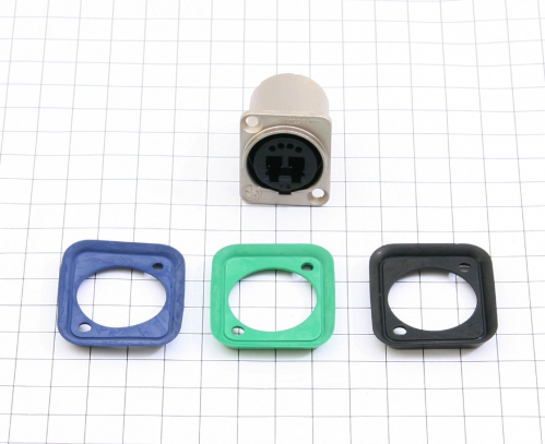 Neutrik NO2-4FDW optický konektor panel Neutrik NO2-4FDW optický konektor panel