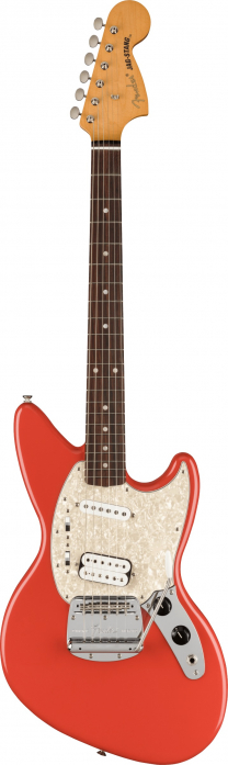 Kurt Cobain Jag-Stang RW Fiesta Red elektrick gitara