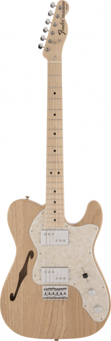 Fender Made In Japan Traditional 70s Thinline Telecaster Mn Natural