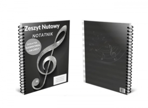 An Zeszyt Do Nut/Notatnik Akordy + Harmonia, A4, 100