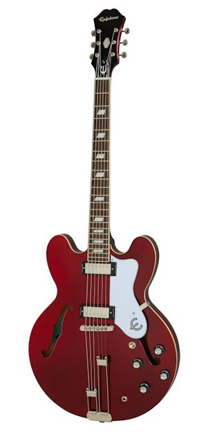 Epiphone Riviera Frequensator Tailpiece Sparkling Burgundy