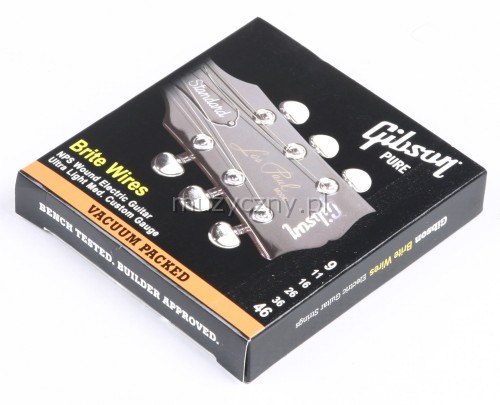 Gibson SEG-700ULMC Brite Wires struny na elektrick gitaru