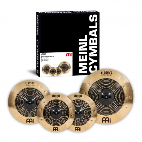 Meinl Classics Custom Dual Beckenset C14DUH, CC16DUC, CC20DUR sada bubnovch inelov