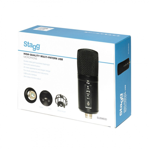 Stagg SUSM60D kondenztorov mikrofn USB