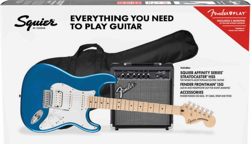 Fender Affinity Series Stratocaster HSS Lake Placid Blue