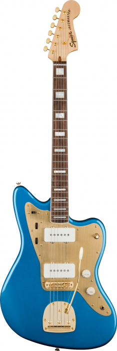 Fender Squier 40th Anniversary Jazzmaster Gold Edition LRL Lake Placid Blue