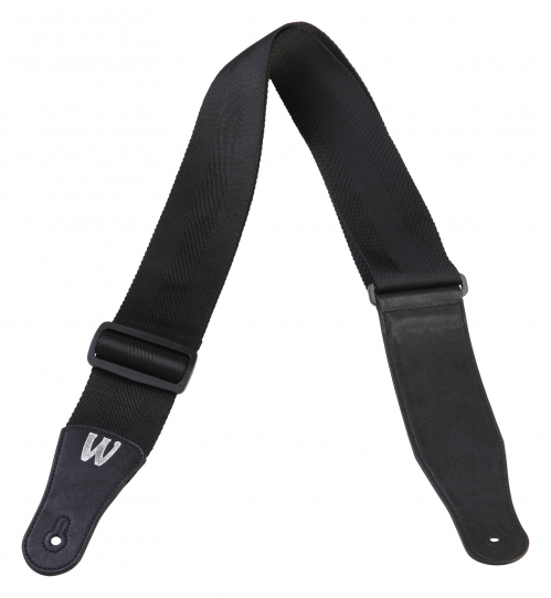 Warwick Nylon Bass Strap 70 Mm Black,