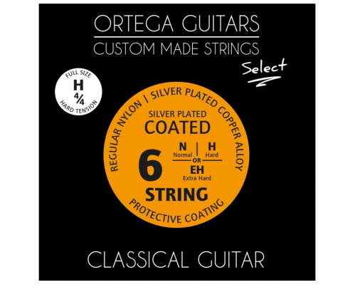Ortega NYS44H Regular Nylon 4/4 Select Hard Tension struny na klasick� gitaru